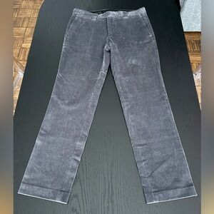 Velcorex Gray Corduroy Pants
